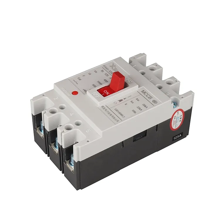 3p 100a Mccb vormitud korpuse kaitselüliti 400v