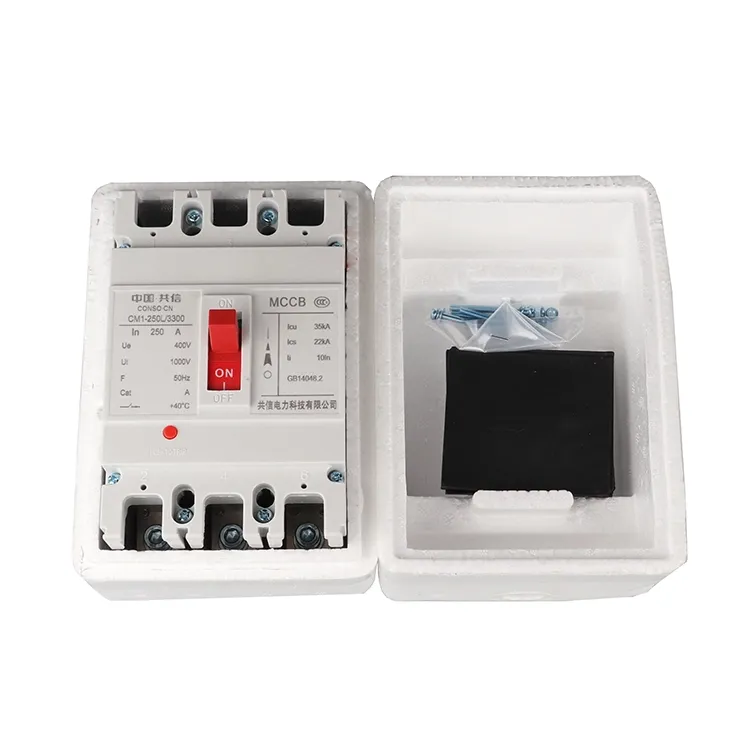 3p 250a Tp Mccb Molded Case Circuit Breaker