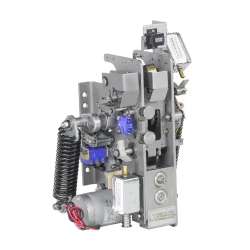 Vaakumkaitselüliti vedrulaadimise töömehhanism